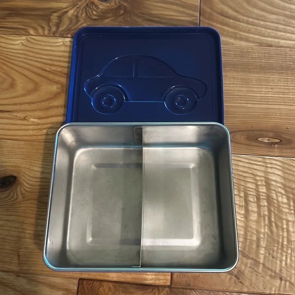 Pottery Barn Kids Car Theme Bento Box, Small
